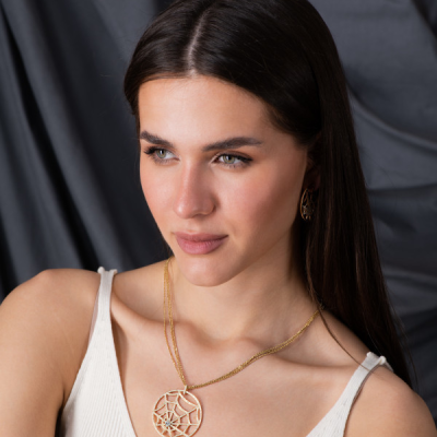 Подвеска Chaumet Attrape Moi Catch Me Spider Yellow Gold Diamond