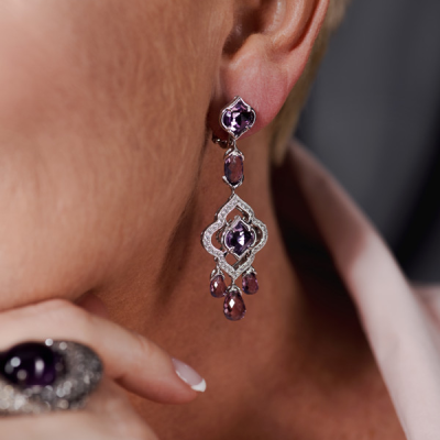 Серьги Chopard Imperiale Amethyst & Diamonds Earrings