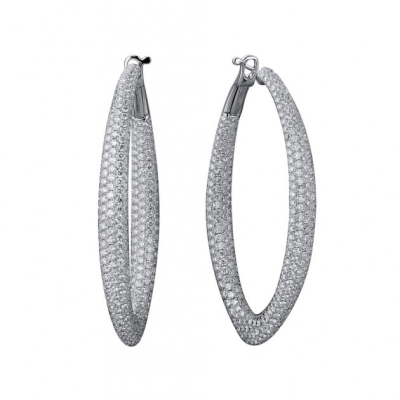 Серьги Ralfdiamonds 6,30 ct Diamonds White Gold Earrings
