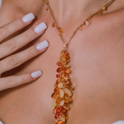 Комплект Chopard  High Jewelry Copacabana Necklace & Earrings