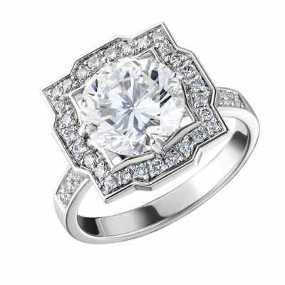 Кольцо Ralfdiamonds RalfDiamonds White Gold Diamonds 3.04 ct K/SI1 Ring