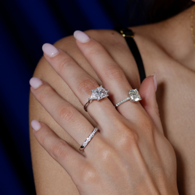 Кольцо No name  с бриллиантом 3,17 ct K/SI1