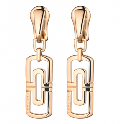 Серьги Bvlgari Parentesi Yellow Gold