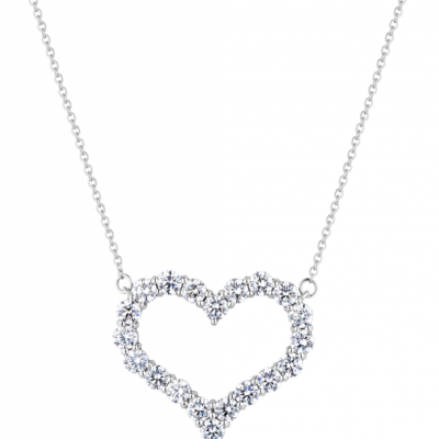 Подвеска Tiffany & Co Diamond Heart 1.96 ct Large