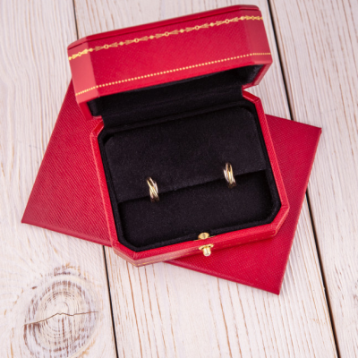 Серьги Cartier Trinity Small 10mm