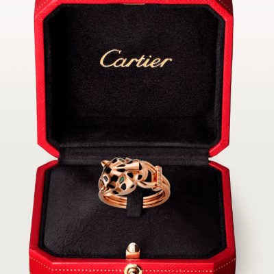 Кольцо Cartier Panthère de Rose Gold (SIZE 53)