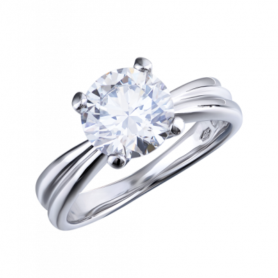 Кольцо Damiani 2,00 ct H/IF Round Diamond Engagement