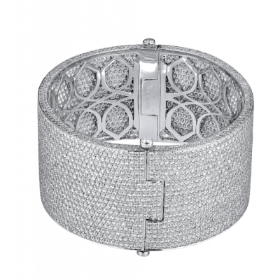 Браслет Garbo 39,08 ct F/VS1 White Gold Diamonds