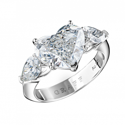 Кольцо No name Heart Diamond 3,67 сt F/VVS1