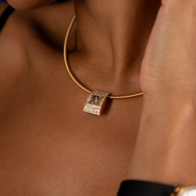 Подвеска Chopard Happy Diamonds Yellow Gold