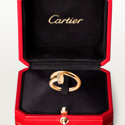 Кольцо Cartier Juste Un Clou Yellow Gold Diamonds (SIZE 54)