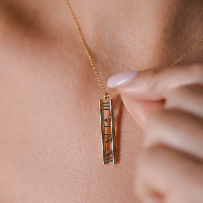 Подвеска Tiffany & Co Atlas Open Bar Yellow Gold