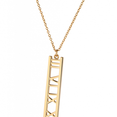 Подвеска Tiffany & Co Atlas Open Bar Yellow Gold
