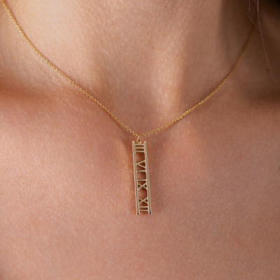 Подвеска Tiffany & Co Atlas Open Bar Yellow Gold