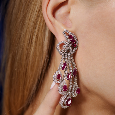 Комплект Arte Diore 52.40 ct Natural Diamonds & 44.35 ct Natural Ruby