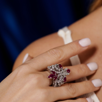 Комплект Arte Diore 52.40 ct Natural Diamonds & 44.35 ct Natural Ruby