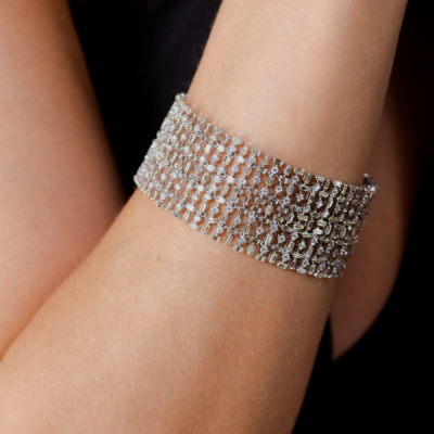Браслет Ralfdiamonds 15,28 ct Round & Baguette Diamonds White Gold