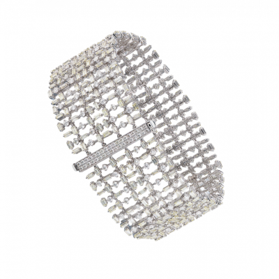 Браслет Ralfdiamonds 15,28 ct Round & Baguette Diamonds White Gold
