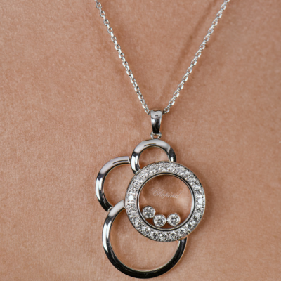 Подвеска Chopard Happy Diamonds Happy Dreams White Gold