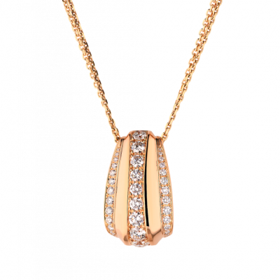 Подвеска Chopard La Strada Rose Gold Diamonds