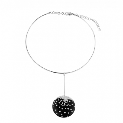 Подвеска Damiani Collection Drop Onyx & Diamonds