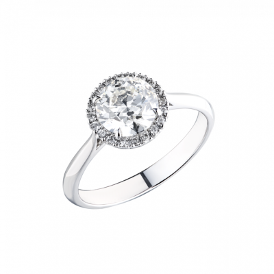 Кольцо Ralfdiamonds 1.50 ct K/VVS2 Round Diamond & White Gold