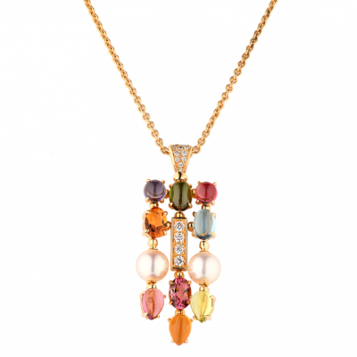 Подвеска Bvlgari Allegra Color Collection Multigemstone