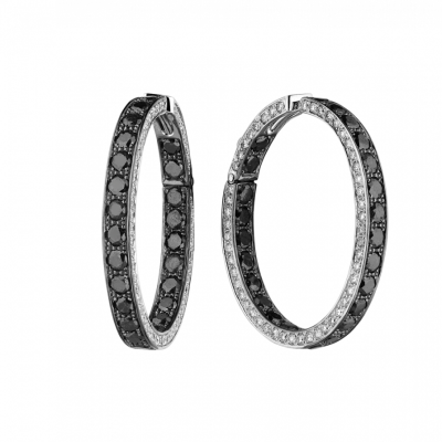 Серьги de Grisogono Black & White Diamonds
