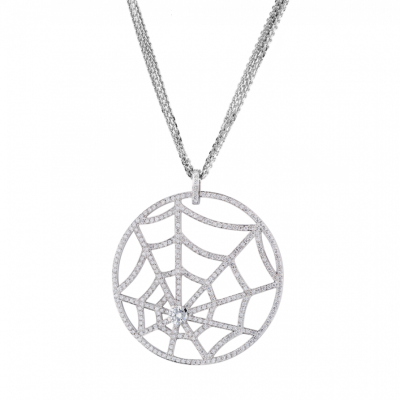 Подвеска Chaumet Attrape Moi Catch Me Spider White Gold Diamond