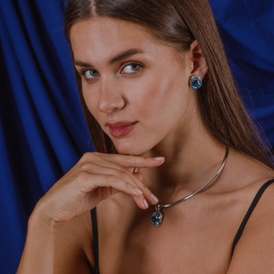 Браслет H.Stern Aquamarine and Diamond Bracelet in White Gold