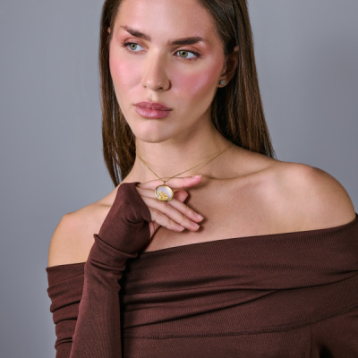 Подвеска Carrera y Carrera Baile De Mariposas Yellow Gold DA11702-01