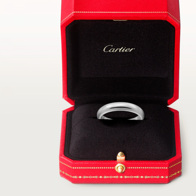 Кольцо Cartier 1895 wedding band 4 mm platinum (SIZE 53)