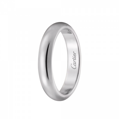 Кольцо Cartier 1895 wedding band 4 mm platinum (SIZE 53)