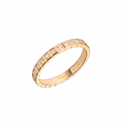 Кольцо Chopard Ice Cube Yellow Gold Diamonds