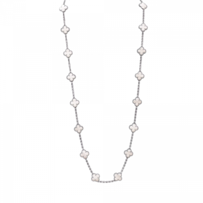 Колье Van Cleef & Arpels Vintage Alhambra Long Necklace 20 Motifs