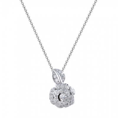 Подвеска Dior Rose Bagatelle small model