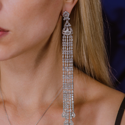 Серьги No name 27,89 ct Round & FanCy Cut Diamonds