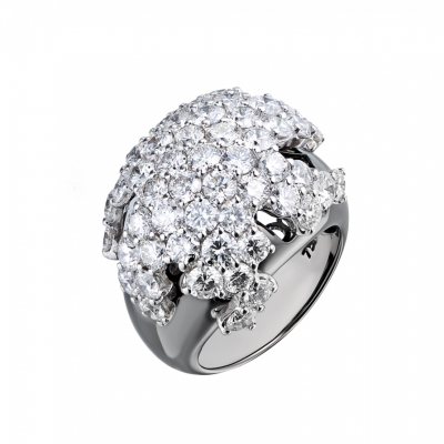 Кольцо No name в стиле Damiani Fuji 6.28 ct Diamonds