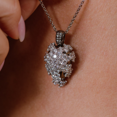 Подвеска No name в стиле Damiani Fuji 5.88 ct Diamonds