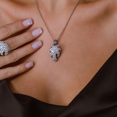 Подвеска No name в стиле Damiani Fuji 5.88 ct Diamonds