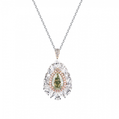 Кольцо Ralfdiamonds Трансформер 1,11 ct Fancy Brownish Greenish Yellow/SI2 & White Multishape Cut Diamonds