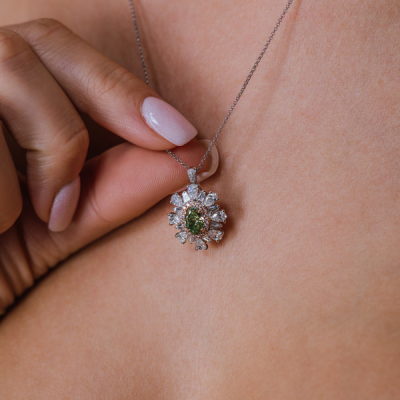Кольцо Ralfdiamonds Трансформер 1,01 ct Fancy Brownish Greenish Yellow/VS2 & White Multishape Cut Diamonds