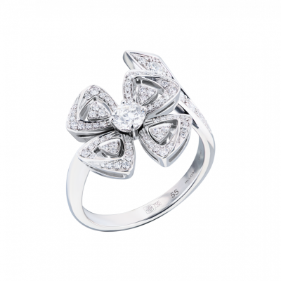 Кольцо Bvlgari Fiorever White Gold & Diamonds