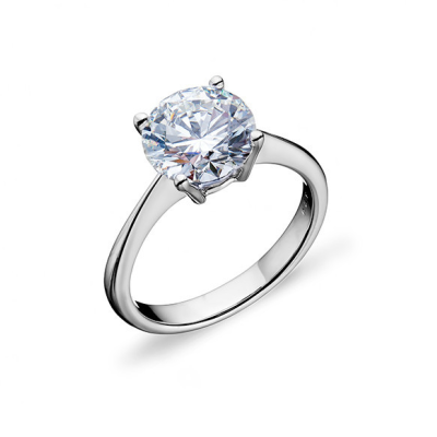 Кольцо No name 2,05 ct I/I2 Round Cut Diamond МГУ