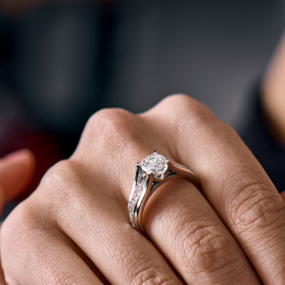 Кольцо Arte Diore 1,56 ct H/VS1 Round Diamond & White Gold