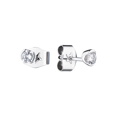 Пусеты H.Stern 0,32ct H/VS White Gold & Round Cut Diamonds