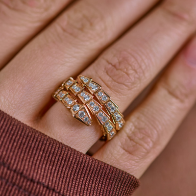 Кольцо Bvlgari Serpenti Viper Ring