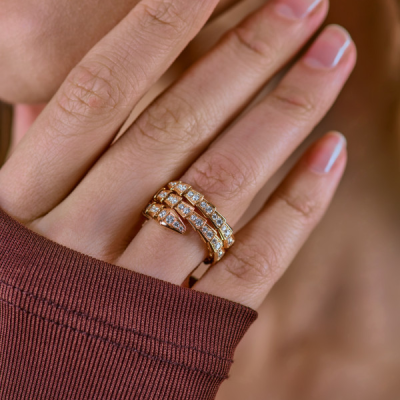 Кольцо Bvlgari Serpenti Viper Ring
