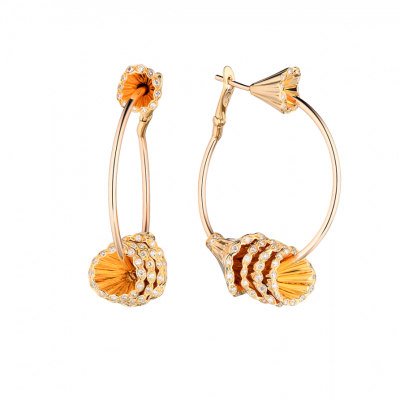 Серьги Boucheron FROU FROU YELLOW GOLD & DIAMONDS