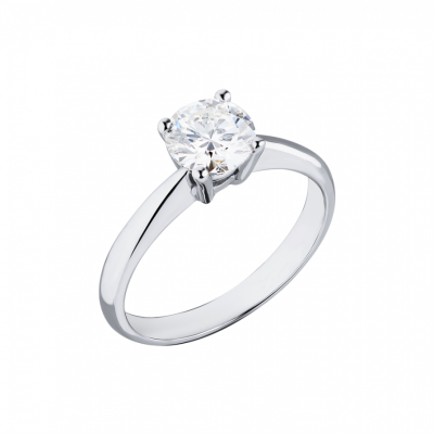 Кольцо No name 2,09 ct O-P/SI1 Round Cut Diamond МГУ